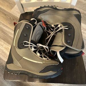 SALOMON ANATOMIC FIT DEFCON SNOWBOARDING BOOTS SIZE US 8.5